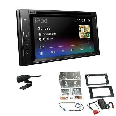 Pioneer AVH-A240BT Autoradio Bluetooth DVD für Audi A4 2004-2009 Vollaktiv Bose