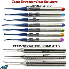 Dental Tooth Extraction Periotome Luxating PDL Elevators Root Extracting Perio