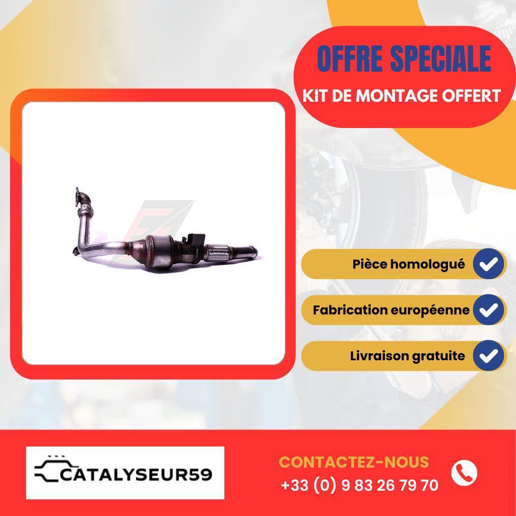 Catalyseur MERCEDES VITO 120TD anti-encrassement avec FAP haute densité 204 cv