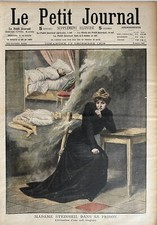 Small Newspaper 1908 No 943 Mrs.Steinheil IN Prison - Foil Attack Per Cosaques