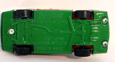 VINTAGE 1986 MATCHBOX - NISSAN 300ZX TURBO #24 - HAS 3 RIVETS