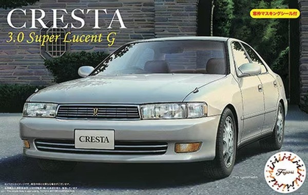 Fujimi 046983 1/24 ID-120 Cresta 3.0 Super Lucent W/Window Frame Masking-image