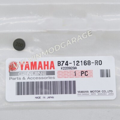 Genuine Part Yamaha XMAX 250 300 Pad Adjusting Shim Tappet (2.0