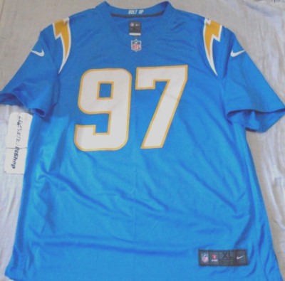 Nike Los Angeles Chargers Joey Bosa #97 NFL On Field Jersey Size XL Men BOLT UP