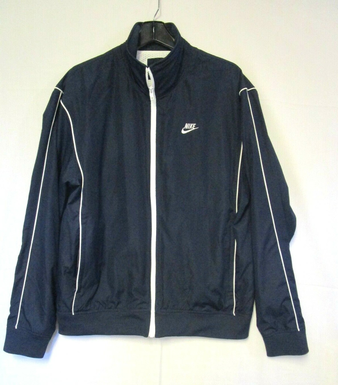 SACAI X NIKE Nike Sportwear Navy Track Jacket Active Swoosh Logo Uomo Taglia Large