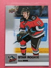 2019-20 UD CHL STAR ROOKIE SP-PAVEL NOVAK-KELOWNA ROCKETS-SHORT PRINT