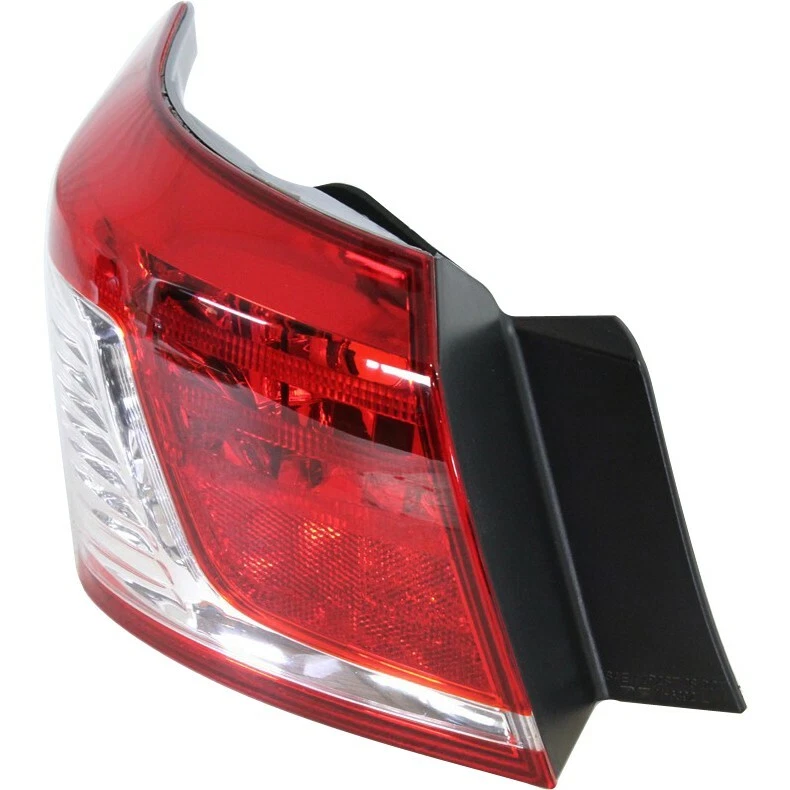 Luz trasera REPL730178 halógena lente roja transparente lado izquierdo para Lexus ES350 2010-2012 Foto 3 de 4