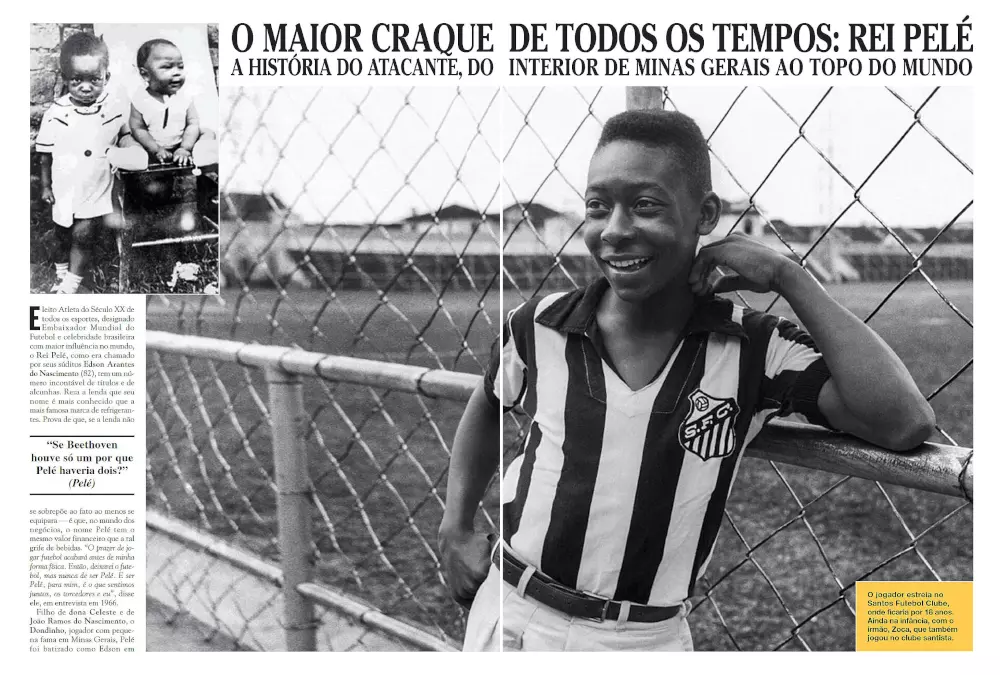 FUTEBOL - PELÉ - HISTÓRIA, FUTEBOL - PELÉ - HISTÓRIA - ESPO…