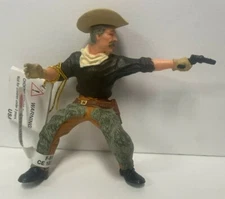 PAPO  G-Scale Figure NEW COWBOY W/ 1 Colt Pistol - Just Plain Folk Diorama