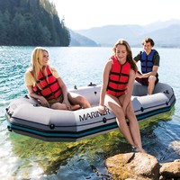Intex 68373 Mariner 3 Boot Schlauchboot Angelboot AufrüStung Motorboot 297X127
