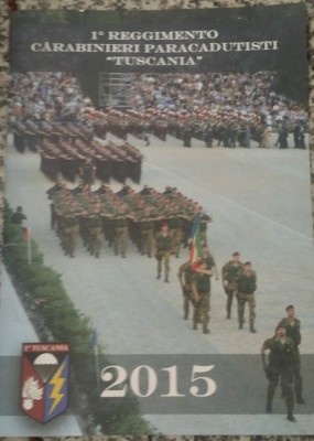 CALENDARIO CARABINIERI REGGIMENTO PARACADUTISTI TUSCANIA 2015