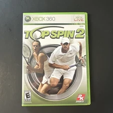 Top Spin 2 (Microsoft Xbox 360, 2006) Brand New & Sealed