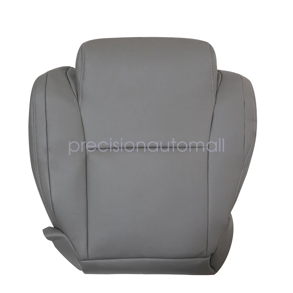 Cubierta de asiento de cuero inferior y superior del conductor gris grafito para Toyota Tundra 2007-2013 Foto 4 de 4