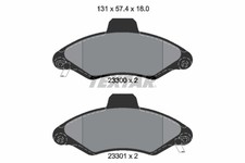 Plaquette de frein Ford ESCORT