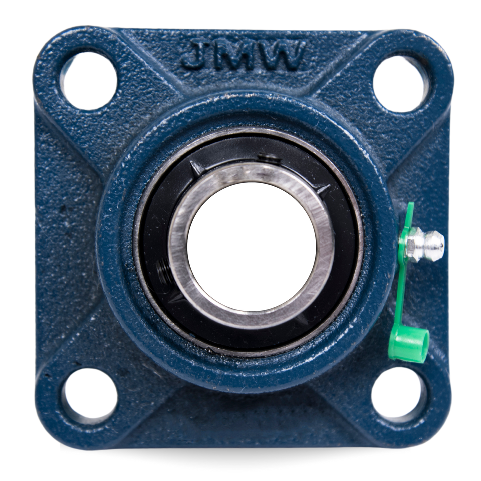 10 Paliers à Semelle UCF207-20 - Alésage 1-1/4" - Base Fixe 4 Trous - Pour Arbres Et Axes