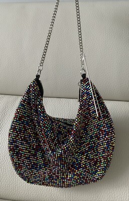 OUNCE glitter handmade bag ブラック Amazon.com: MochaDD Black Laptop Tote Bag,Dark Black Glitter
