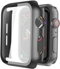 For Apple Watch Series 6 5 SE 38/40/42/44mm Full Cover Case Screen Protector