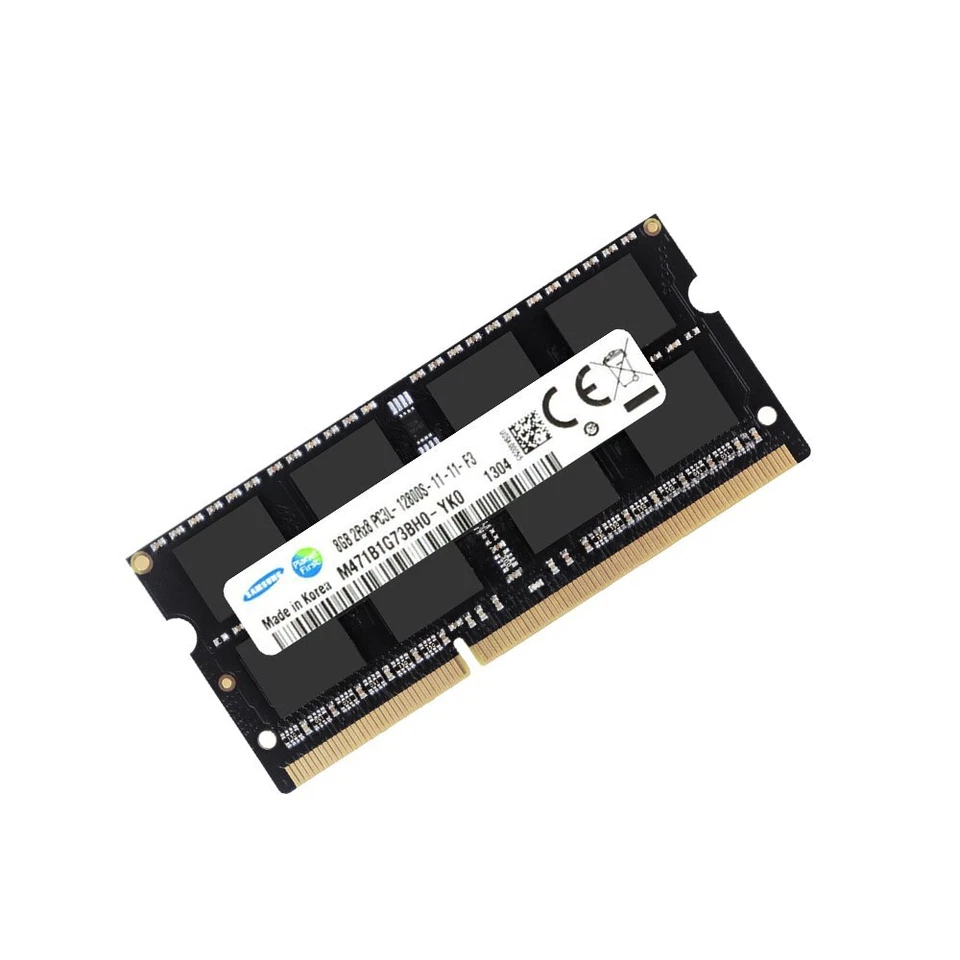 Samsung 8Go 4Go PC3L-12800S DDR3L 1600MHz 204-Pin 1.35V Laptop Mémoire SDRAM FR - Photo 3/4