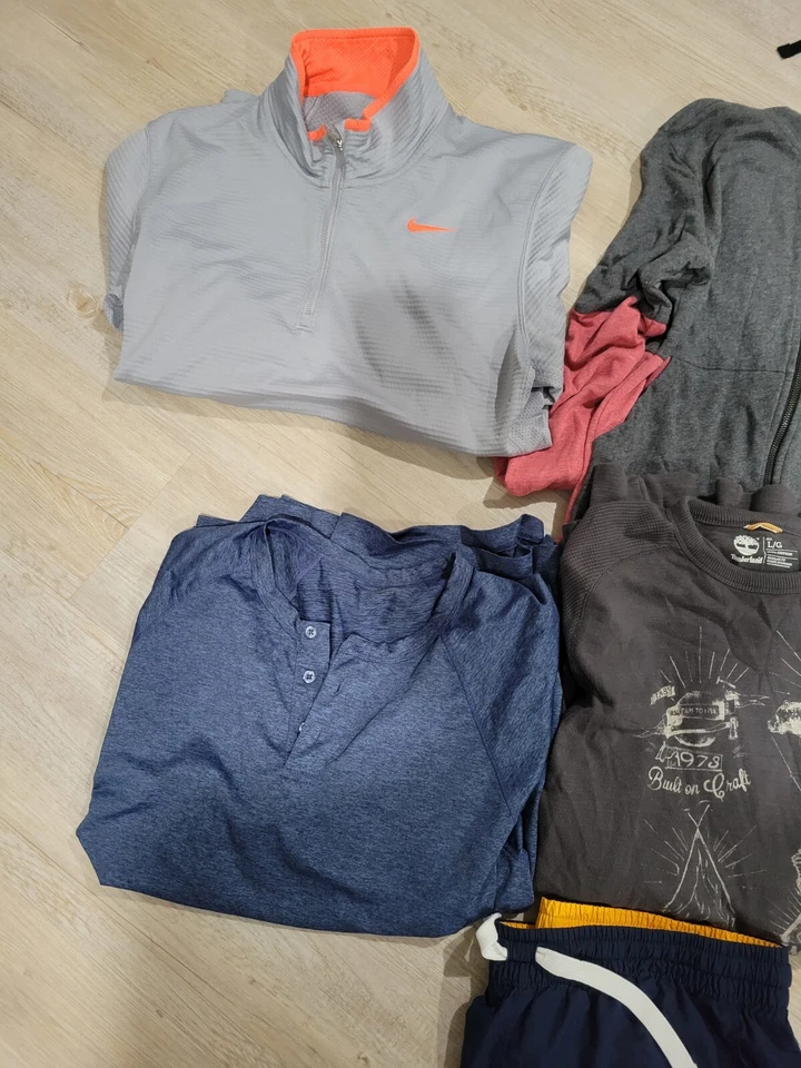 Mujer/Hombre Atlético Informal Lote Nike UA MK Adidas GAP 19 PIEZAS Entrenamiento Gimnasio Foto 3 de 4