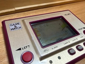 gamewatch Operation Confirmed Nintendo Game Watch Helmet Battery Replaced Japan