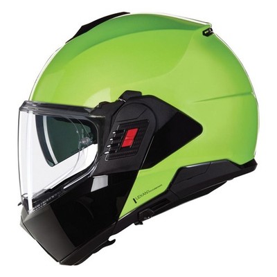 Modularer Helm Nolan N120-1 MIVEDI 329 Impulsgrün / Schwarz