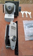 BANHAM L2000 & M2003 THUMBTURN HIGH SECURITY COMPLETE FRONT DOOR KEYED LOCKS S/C