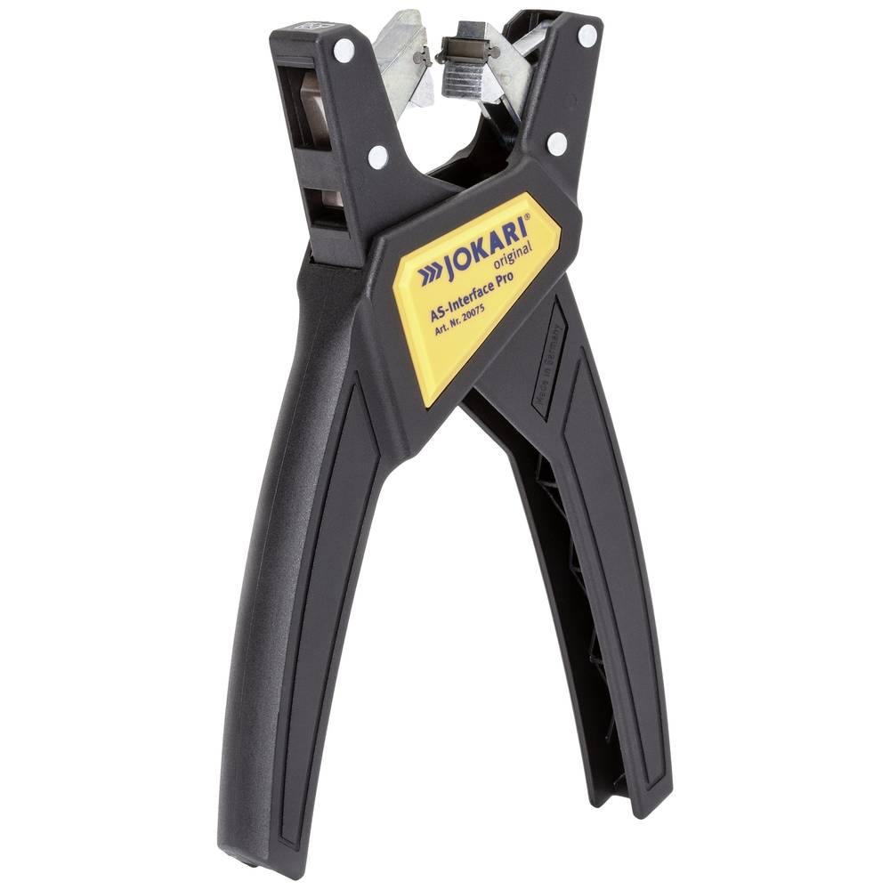 Pince à dénuder Jokari 20075 ergonomique pour câbles ronds de 0,2 à 6 mm²