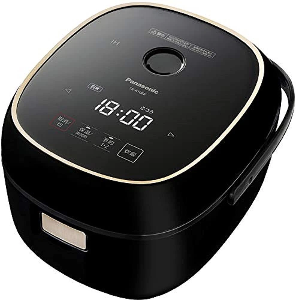 Panasonic SR-KT060-K IH Rice Cooker 3.5 Cup Compact Black Japan AC100V