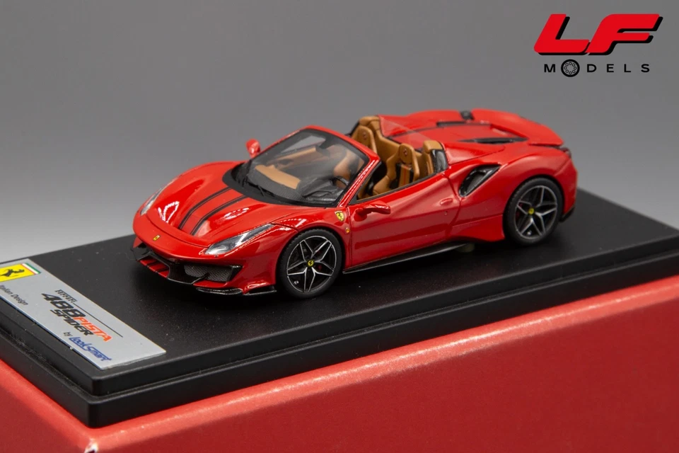 1:43 Ferrari 488 Pista Spider LS496B - Looksmart - Immagine 2 di 4