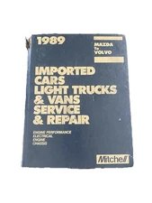 MITCHELL | 1989 Imported Cars Light Trucks & Vans Srvc & Repair Mazda to Volvo