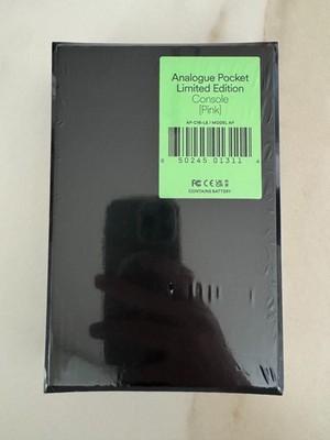 Analogue Pocket Limited Edition Pink Console Collector NEW Sealed