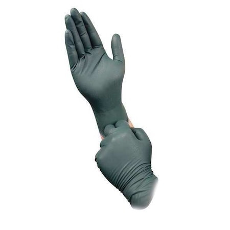Ansell Dfk-608-L Dfk-608, Disposable Gloves, 11.4 Mil Palm, Nitrile,