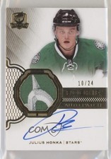 2016 Upper Deck The Cup Rookie Gold Foil 10/24 Julius Honka #135 Patch Auto 7ez