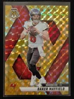 2025 Panini Mosaic Football Reactive Yellow Baker Mayfield #82
