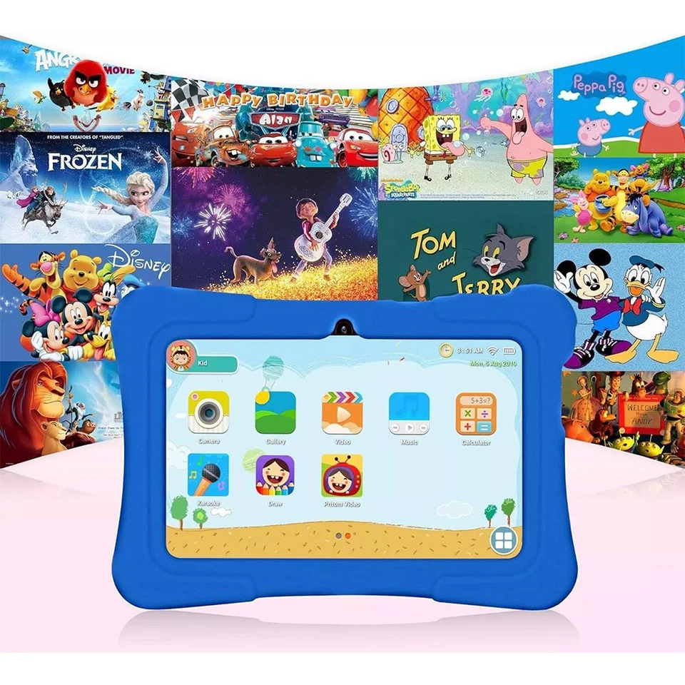 2025 NEW Kids Tablet 7 Inch, Android 12,Large Storage, Bundle, WIFI, Free Case - Image 4 of 4