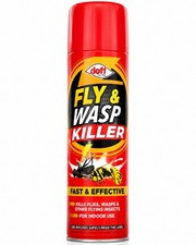 Doff Fly & Wasp Killer Spray Kills Insects Midges Mosquito Advance Formula 400ml