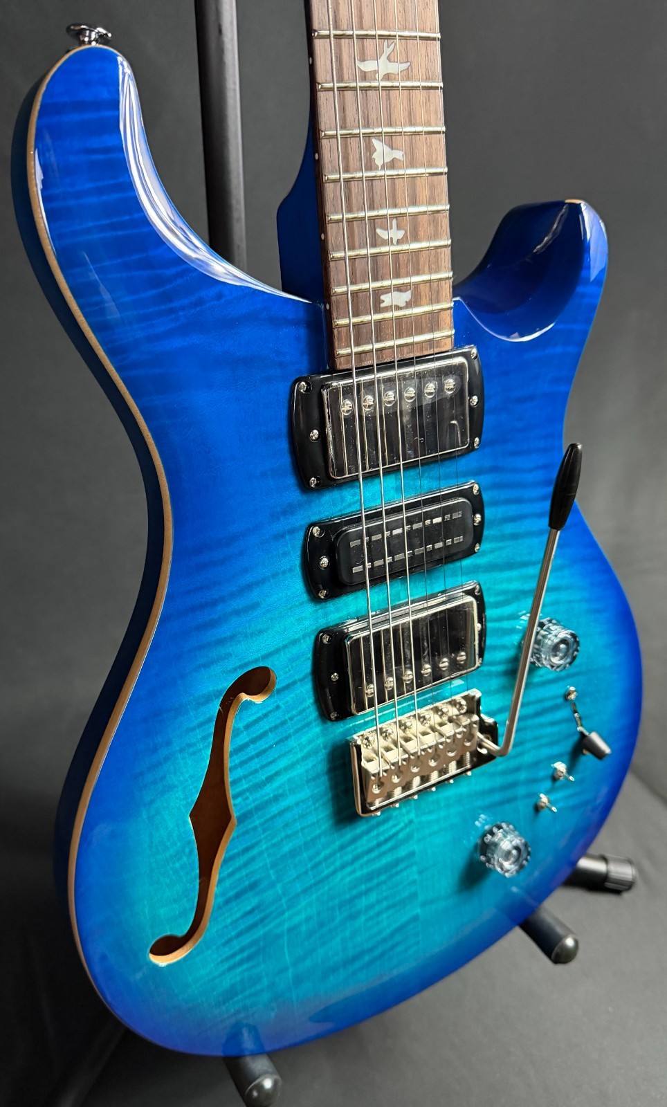 PRS SE Special Semi-Hollow Electric Guitar Lake Blue Finish w/ Gig Bag
