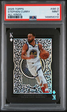 2025 Topps Stephen Curry All Kings #AK-2 PSA 9 Super Short Print SSP Case Hit