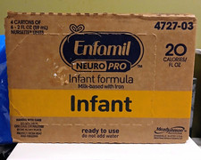 Enfamil Neuro Pro Infant Formula W/ Iron 24 - 2oz Premade Bottles EXP: 03/2027