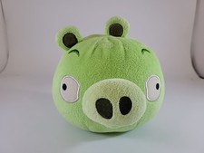 Angry Birds Plush Toy Unisex Small Green Pig Bad Piggies 2010 Commonwealth 5"