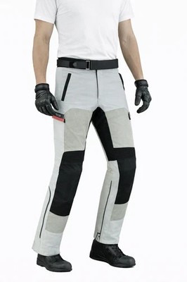 Herren Motorradhose Textil CE-Protectoren Roller für Leichte Motorrad Mesh Hose