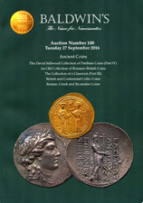 Baldwin's London September 2016 Auction #100 Catalog Ancient Coins Roman British