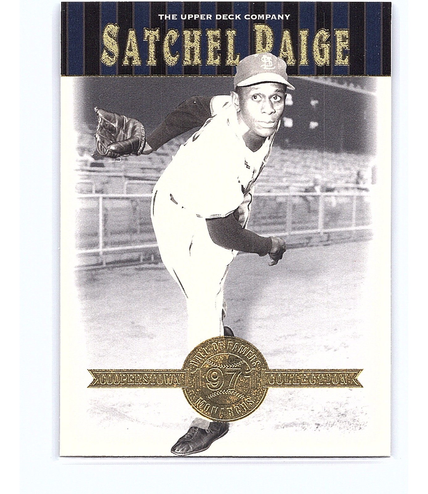 Satchel Paige #24 (Baseball Cards 2001 Upper Deck Hall of Famers) — is it worth grading?