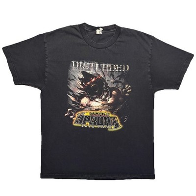 2010 Disturbed Asylum Uproar Tour XL Shirt Nu Metal Avenged Sevenfold Stone Sour