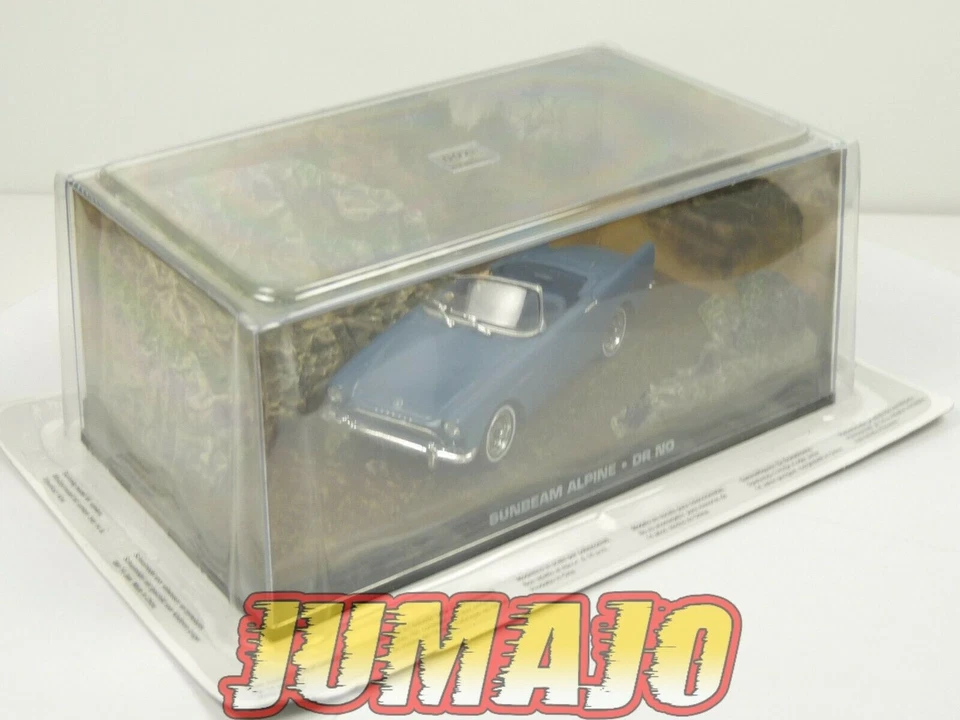 JB18 voiture 1/43 IXO 007 JAMES BOND : Sunbeam alpine DR NO - Photo 4/4