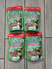 PARK LiFE Meow-Bix Catnip Flavour Cat Treats 4x150g XXL Bulk Pack Rich Flavor