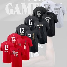 Chelsea Gray #12 Las Vegas Edition 2026 Name & Number Players Unisex Fan Gift