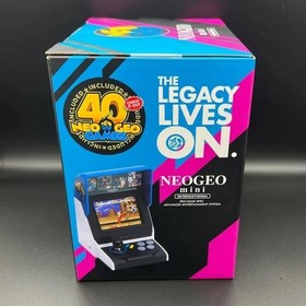 NEOGEO Mini International Edition Retro Arcade Console 40 Classic Games New