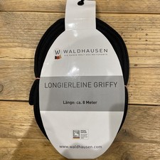 Waldhausen Long Reins 4m And 2 X 8m Griffey Lunge Lines Black