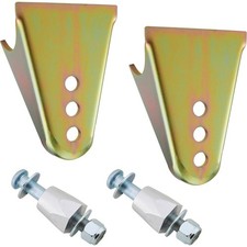 Rear Coilover Shock Mount 2 Brackets And 2 Bolts Kit Plain